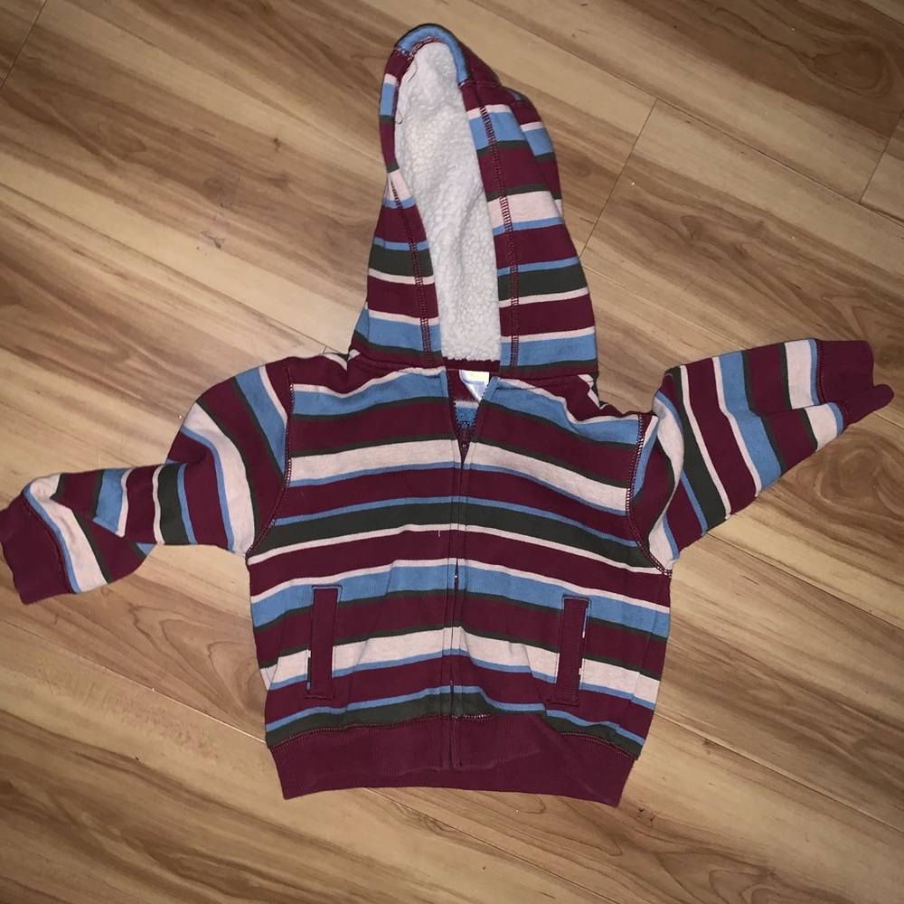 Sweatshirt toddler boy stripes 2T-3T